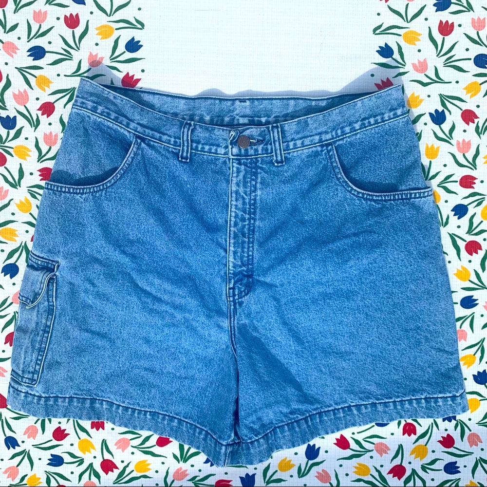 Vintage Blue Bay Denim Shorts